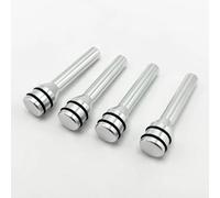 Door Pin Lock Compatible with for Auris for Corolla for Avensis Car Door Lock Picking Latch Pins Door Lock Pins Lock Pin Screw Knob(Silver)