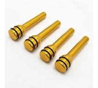 Door Pin Lock Compatible with for Auris for Corolla for Avensis Car Door Lock Picking Latch Pins Door Lock Pins Lock Pin Screw Knob(Yellow)