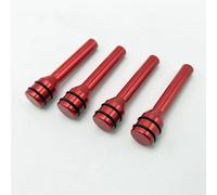 Door Pin Lock Compatible with for Auris for Corolla for Avensis Car Door Lock Picking Latch Pins Door Lock Pins Lock Pin Screw Knob(Red)