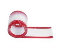 Door Pinch Protector, Hinge Cover Pinch Guard Door Back Frosted 120x10cm Finger Pinch Protector Door Jam Shield Finger Pinch Guard Cover Finger for Kid (Transparent Behind The