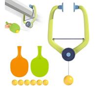 Door Ping Pong Game Over The Door, 2026 New Hanging Table Tennis Machine Portable Set, Adjustable Ping Pong Doorway Game for Kids with Racket and Balls (1PC)