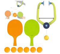 Door Ping Pong Game Over The Door,Adjustable Doorway Game Ping Pong Trainer,Table Tennis Trainer for Kids, Portable Hanging Table Tennis Sets Over