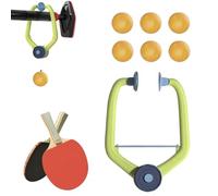 Door Pingg Pong Game-Over the Door - 2025 Pingg Pong Doorway Game | Adjustable Doorway Game Pingpong Trainer Door Jam Pingpong Starter Kit | Frame Hanging Table Tennis Trainer Portable Set for Kids