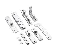 Door Pivot Hinge 64mm-150mm Up and Down Location Shaft 360 Degree Rotation Heavy Duty 1Pcs(2Pcs Style3)