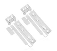 Door Plastic Mounting Bracket Fixing Slide Kit for Electrolux Integrated Fridge & Freezer (Pack of 2)