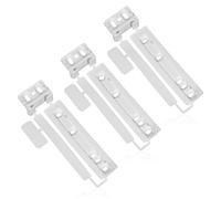 Door Plastic Mounting Bracket Fixing Slide Kit for Electrolux Integrated Fridge & Freezer (Pack of 3)