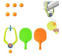 Door Plinking Game,Adjustable Doorway Game Pingp ong,Hanging Table Tennis Trainer Portable Set with 1 Pc Trainer&5 Balls, Daily Portable Exercise Kit