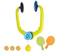 Door Pong Game, Doorway Pong, Pong Doorway Game, Adjustable Doorway Game Pong Trainer Door Jam Pong Starter Kit, with Racket and Balls, Hanging Table Tennis Trainer