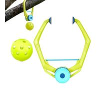 Door Pong Game for Children, Doorway Pings Pong Game - Door Ping Pong Tool - Training Set for Hanging Pings Pong Balls on the Door, Pings Pon Training Device