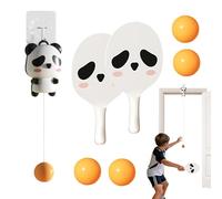 Door Pong - Table Tennis Training Set with Racket and Balls, Adjustable Ball and Racket Game for Doors - for Boys and Girls, Home, School, Apartment