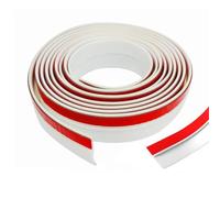 Door Protector Seal Strip Automotive Weather Stripping | Car Engine Cover Seal Strip 1.6m Hood Gap Filler Rubber Seal Trunk Lid Gap Sealing Strip Weatherstrip(White)