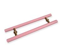 Door Pull Handle for Indoor Outdoor Entrance Door, Commercial Heavy Duty Front Door Handle, Modern Kitchen Store Entry Glass Door Konb (Color : Pink, Size : 120cm(471/4")*90cm)