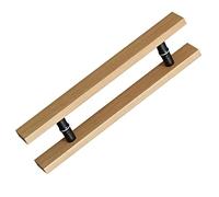 Door Pull Handle Sliding Barn Door Handle Glass Door Handles,Double Doors Sliding Door Solid Wood Pull Handle for Hotel Building Shopping Mall Villa,Chinese Style(Length: 180cm(70.9inch))