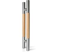 Door Pull Heavy Duty Door Handle Set Sliding Barn Door Handle Pull Push Glass Door Handle Grab Bar With Solid Wood &Back To Back Install/Silver A/120Cm/47In,Silver A-80Cm,Silver a-80Cm/32Inch