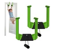Door Pull Up Bars - Adjustable Door Exercise, Portable Panoramic Gym | Heavy Construction, Non Slip Foam Handles, No Trips Needed, Trainer A