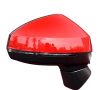 Door Rear Mirror Assembly 6/8 PIN Auto Electric Adjustment Heating Electrical Folding Car Hatchback Rear View Mirror Assembly For A3 2014 2015-2021 Side Mirror Left Right(8pin Right Red)