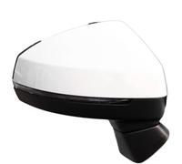 Door Rear Mirror Assembly 6/8 PIN Auto Electric Adjustment Heating Electrical Folding Car Hatchback Rear View Mirror Assembly For A3 2014 2015-2021 Side Mirror Left Right(6pin Right White)