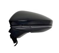 Door Rear Mirror Assembly Car Accessories Side Rearview Mirror Assembly For A6 Quattro S6 2019-2022 Auto Electric Folding Turn Signal Blind Spot Side Mirror Left Right(12 pin Left Black)