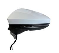 Door Rear Mirror Assembly Car Accessories Side Rearview Mirror Assembly For A6 Quattro S6 2019-2022 Auto Electric Folding Turn Signal Blind Spot Side Mirror Left Right(12 pin Left White)