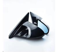 Door Rear Mirror Assembly Car Style Spoon Ganador Rear View Mirror Racing Sports Rearview Mirror For Mitsubishi Lancer Evolution EVO 1-3 Side Mirror Left Right(Black)