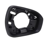 Door Rear View Mirror Frame Surround Trim ABS Black, Left Side for 2013 to 2019 - Durable Construction, Easy Installation, Precise Fit for Vehicle Upgrade (Right)