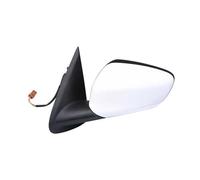 Door Rearview Mirror Assembly Compatible For Citroen Elysee | Auto OE 1609064780 1609064480, Car Accessories, Compatible For Peugeot 301 2012-2017(White Left)
