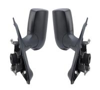 Door Rearview Mirror Assembly Compatible For Ford Transit MK6 MK7 2000-2014 Short Arm Models Texture Black Side Car Accessories(Lavender)