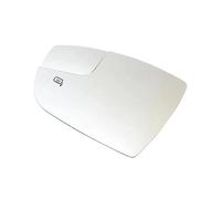 Door Rearview Mirror Glass For Focus 2012-2018 Driver Passenger Side Wing Mirror Glass Heated With Plate Clip On USA Version(Left)