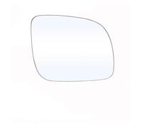 Door Rearview Mirror Glass For VW For GOLF For MK4 1996-2004 Side Wing Mirror White Glass Rear View Rearview Exterior Outside Convex(Right)
