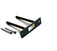 Door Reinforcement | Deadbolt Strike Plate Reinforcer | Anti Kick Door | Two Post Strike Plate | TUFF STRIKE | Oil Rubbed Bronze