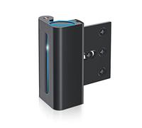 Door Reinforcement Lock Withstands 800lbs of Force - Black Extra Proof Door Lock for Kids Safety with 8 Screws Prevents Unauthorized Entry,Add a Door Security Lock for Home Safety & Privacy