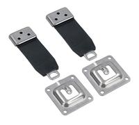 Door Retaining Retainer Check Straps Stainless Steel for Trucks Trailers Vans 2pc