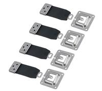 Door Retaining Retainer Check Straps Stainless Steel for Trucks Trailers Vans 4pc