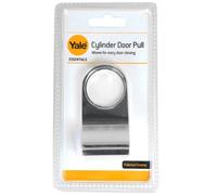 Door Rim Cylinder Pull To Fit Yale Lock Chrome/Brass/Satin Handle Ring Surround