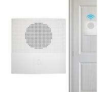 Door Ring Bell, 10.3x9.5x4cm Classroom 38 Ringtones, 4.06x3.74x1.57 Inch DC12V Wired Access Control System Wall Mount for Workplace Elderly Apartment, 120g ABS Indoor Garage Warehouse Alarm, New