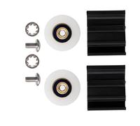 Door Rollers Kit, Halls Wheel for Greenhouse Worker Greenhouses Family Replacement Kits 22mm Light Weight Easy Installation Anti-aging Sliding Closet
