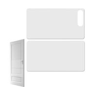 Door Scratch Protection - Anti Pet Shield, Clear Protection, Self Adhesive Claw Guard | Effective Frame Protector for Cat Furniture, Prevent Oh, Guard Who