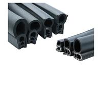 Door Seal 1/3.0meter Door Edge Guard Rubber Sealing Strip U Type Hardwearing Car Ship Dustproof Trim Soundproofing Waterproof Sealings Parts(D-02,1 Meter)