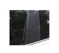 Door Seal 10Pcs Carbon Fiber Car Window Door Column B C Pillars Post Cover Trim Mirror Stickers For Hyundai For Sonata YF I45 2010-2014 Sealing Strip(Carbon Fiber look)