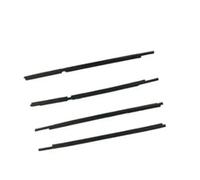 Door Seal 4 Pcs Black Outside Windows Rubber for VW for Golf 6 MK6 GTI R GTD Standard 2008-2013 5 Door Only 7pw 5k4 837 478 Weatherstrip Sealing Strip