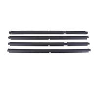 Door Seal 4 X Window Shaft Bars Set Door Sealing Strip Front Rear Compatible for Grand Cherokee II WJ WG Sealing Strip