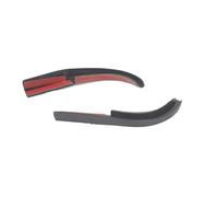 Door Seal For Jeep For Wrangler 2007-2017 JK Car Water Rain Gutter Extension Durable ABS Drip Diverters Diversion Channel Guard Accessories Strip