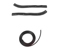 Door Seal for Jeep for Wrangler JL for Gladiator JT 2024 2025 Up Interior Accessories Car Front Door Waterproof Dustproof Rubber Seal Strips Tape Strip(1 Set)