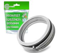 Door Seal for Washing Machine with a Diameter 350mm / 270 mm h-70 mm with the Original Code 00361127 361127 for Bosch for Siemens 02537421 for Privileg - Warranty 5 Years - ONIX TECH