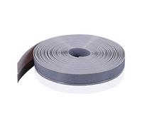 Door Seal Strip - 2 pcs 1 M Multifunctional Silicone Door and Window Sealing Strip, Glass Door Seam Windproof and dustproof self-Adhesive Tape (Color : Gray, Width : 25mm) (Color : Gray, Size : 35mm