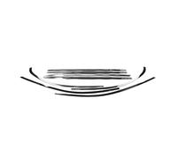 Door Seal Strip for Benz C Class W205 4 Door 2015-21 Titanium Black Waterproof Seal Molding Decorative Exterior Window Trim Strip
