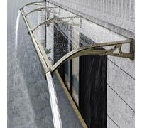 Door Seal UV Protection Easy Installation Aluminum Alloy Bracket Sleek Curved Design for Outdoor Use Weatherproof & Durable Perfect for Home & Business