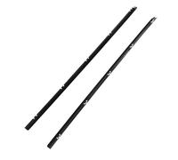 Door Sealing Belt Moulding Trim 2Pcs Door Window Weatherstrip Molding Trim Belt 72450-SR3-003 for Civic 1991-1995