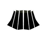 Door Sealing Strip Pillar Post 6Pcs For Outlander 2013-2020 | Compatible with Mitsubishi Flexible Material Noise Reduction All Season Use Water Tight Weather Resistant Anti Vibration