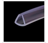 Door Sealing Strip,Plastic u Channel，Plastic Edging Trim， 3.28 Transparent Rubber Edge Trim Edge Protector Edging Strip Suitable for Car Door Seal, Height x Width(14mm x 8mm)(12mm x 15mm)